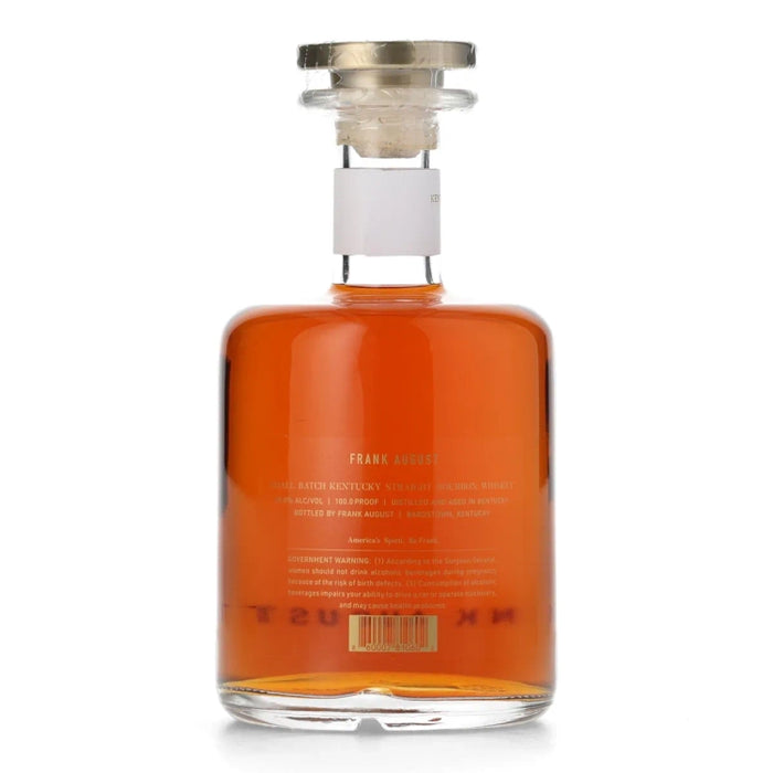 Frank August Small Batch Straight Bourbon Whiskey 750ml