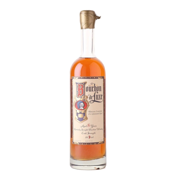 Bourbon de Luxe 8 Years Old Cask Strength Kentucky Straight Bourbon Whiskey 750ml
