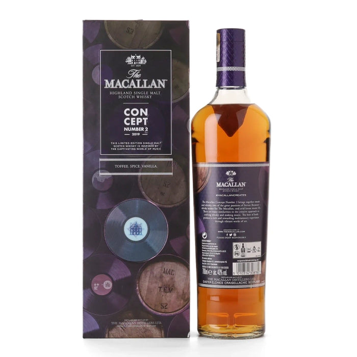 Macallan Concept Number 2 Single Malt Scotch Whisky 700ml