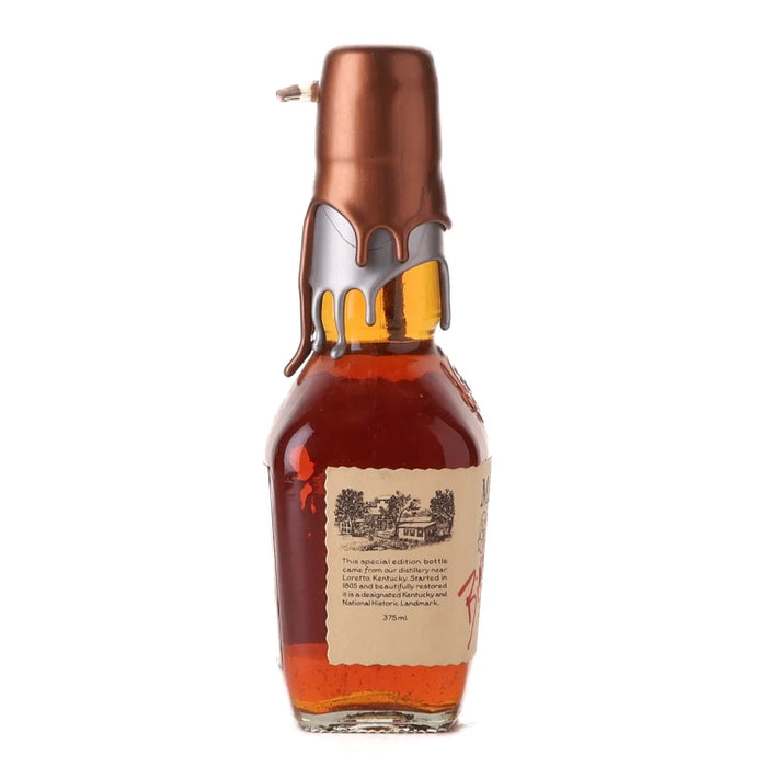 Maker's Mark Special Edition Bronze & Silver Wax Kentucky Straight Bourbon Whisky Signed 375ml