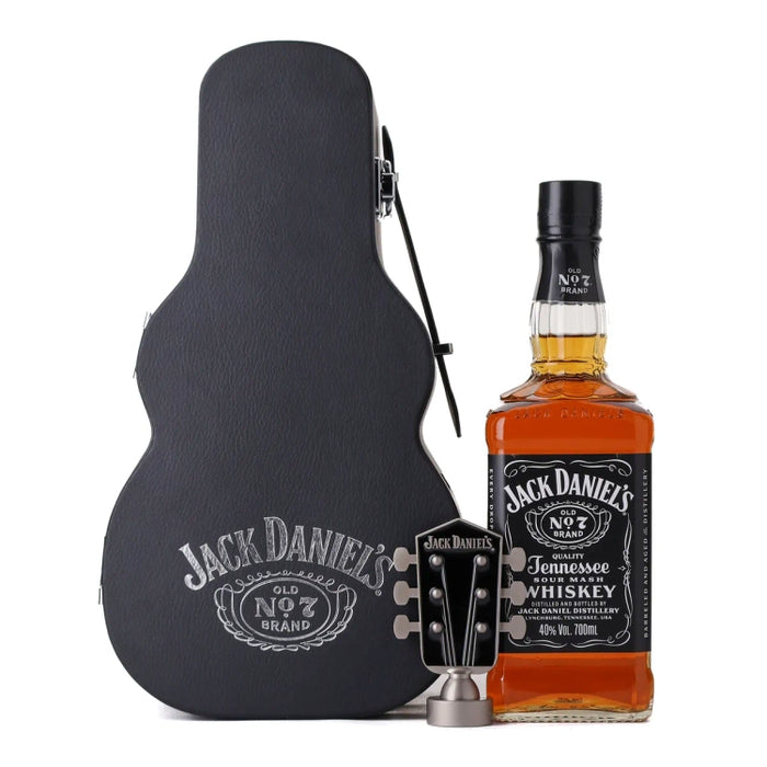 Jack Daniel's Old No. 7 Guitar Case Gift Set Tennessee Whiskey 700ml