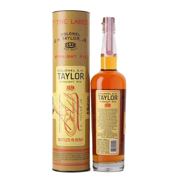 Colonel E.H. Taylor Straight Rye Whiskey 750ml