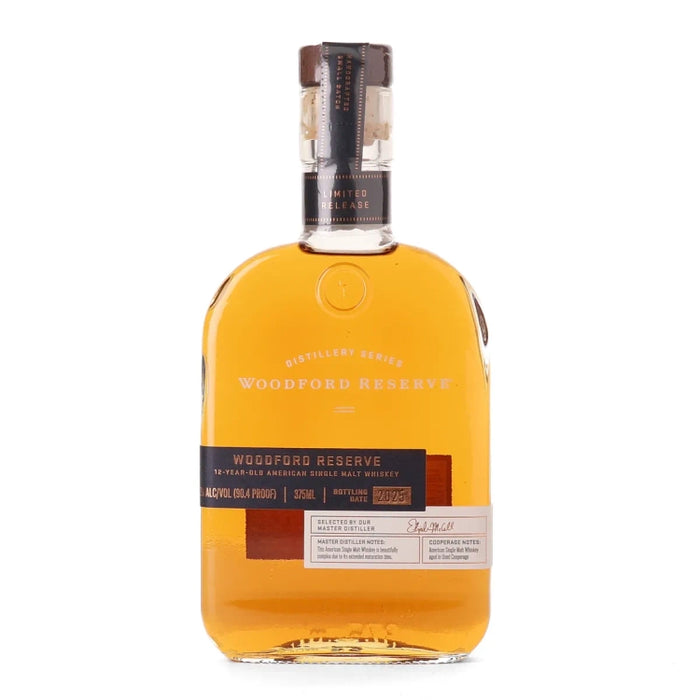 2025 Woodford Reserve Distillery Series 12 Year Old American Single Malt Whiskey 375ml