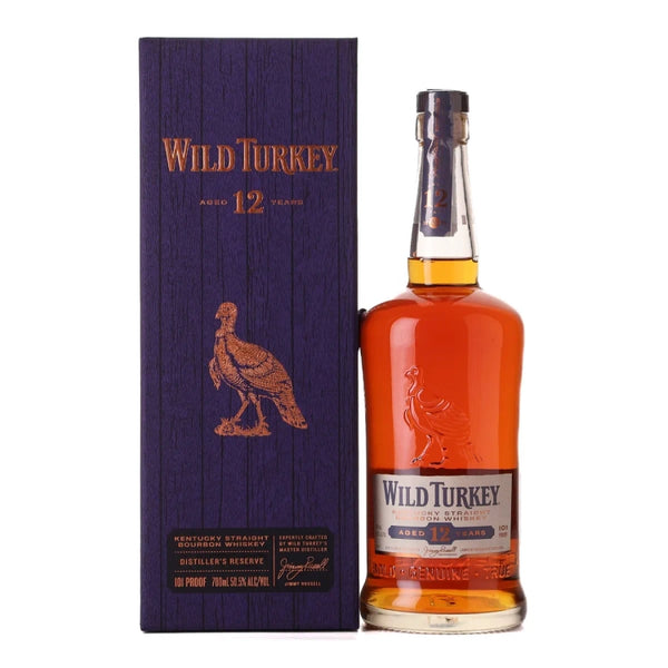 Wild Turkey 12 Year Old Kentucky Straight Bourbon Whiskey 700ml