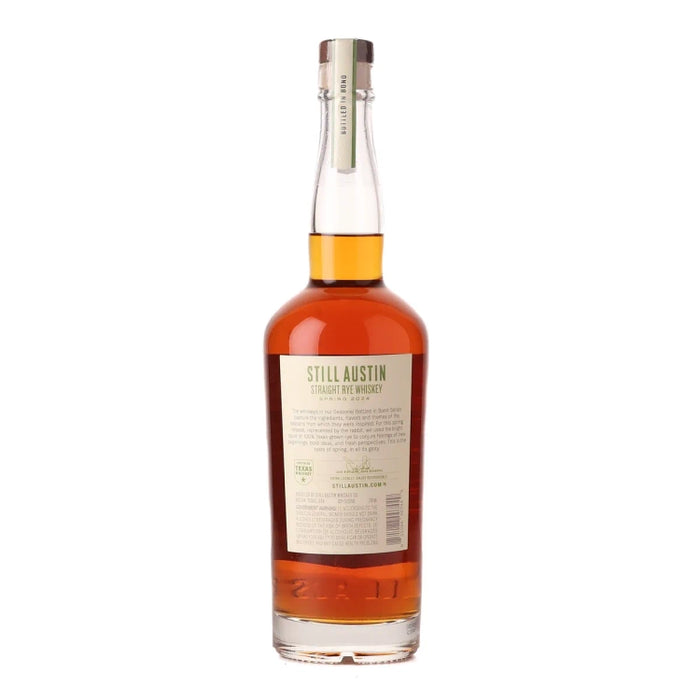 Still Austin Bottled In Bond Rye Whiskey 750ml