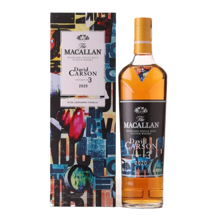 Macallan Concept Number 3 David Carson Single Malt Scotch Whisky 700ml