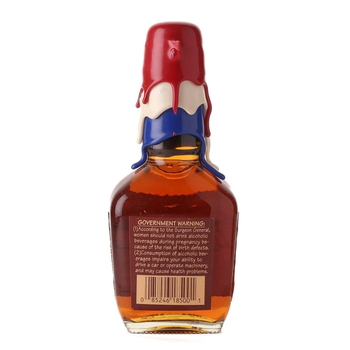 Maker's Mark Special Edition Red, White & Blue Kentucky Straight Bourbon Whisky Signed 375ml