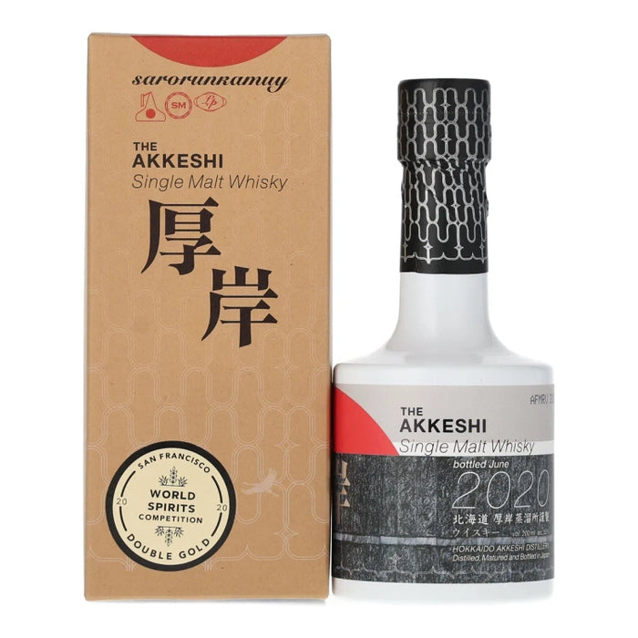 Akkeshi Lightly-Peated Single Malt Japanese Whisky 200ml