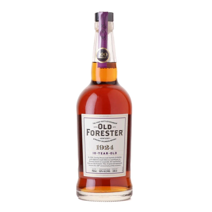 1924 Old Forester 10 Year Old Kentucky Straight Bourbon Whiskey 750ml