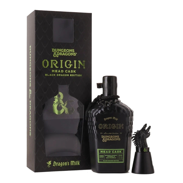 2025 New Holland Brewing Dragon's Milk X Dungeon & Dragons Origin Black Dragon Edition Mead Cask Finish Bourbon Whiskey 750ml