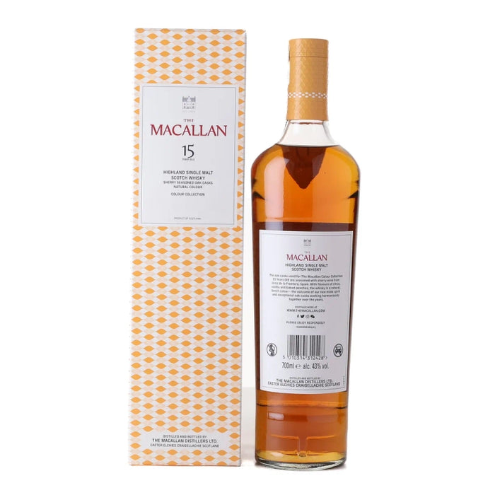 Macallan Colour Collection 15 Year Old Single Malt Scotch Whisky 700ml