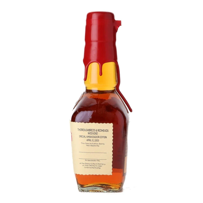 2003 Maker's Mark Thoroughbreds & Redheads Kentucky Straight Bourbon Whisky 375ml