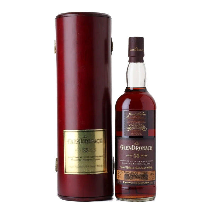Glendronach Oloroso Sherry Butt 33 Year Old Single Malt Scotch Whisky 700ml