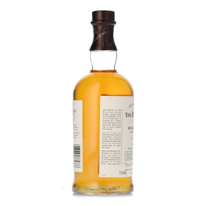The Balvenie 1978 Single Barrel Traditional Oak 25 Year Old Malt Scotch Whisky 750ml
