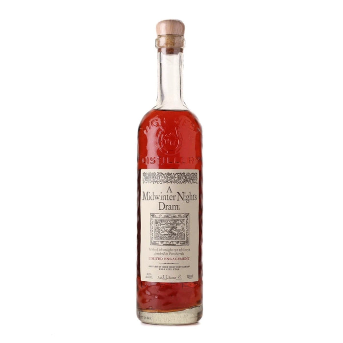 High West A Midwinter Night's Dram Act 11 Straight Rye Whiskey 750ml