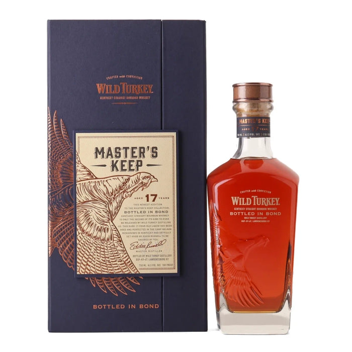 Wild Turkey Master's Keep Bottled in Bond 17 Year Old Kentucky Straight Bourbon Whiskey 750ml