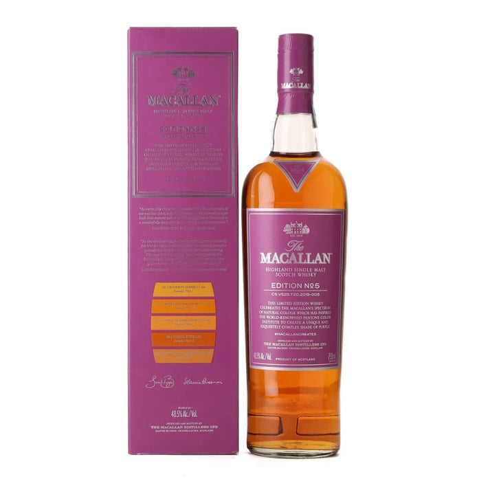 Macallan Edition No 5 Single Malt Scotch Whisky 750ml