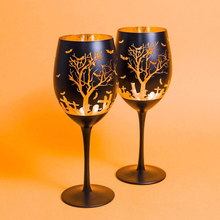 Halloween Wine Glasses