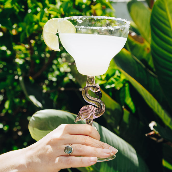 Figural Flamingo Margarita