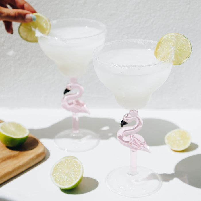 Figural Flamingo Margarita