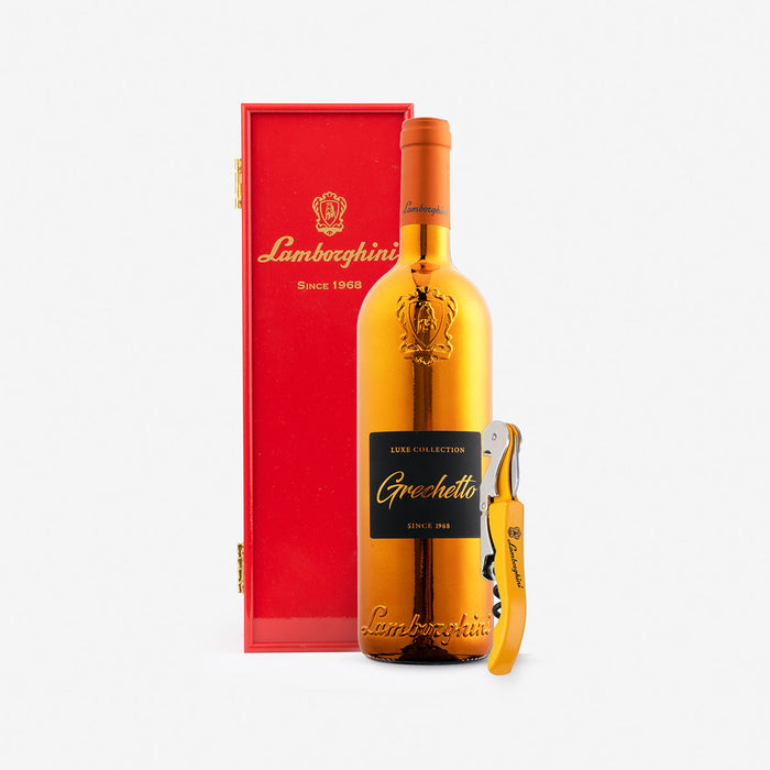 Lamborghini Luxe: Grechetto with Gift Box & Corkscrew