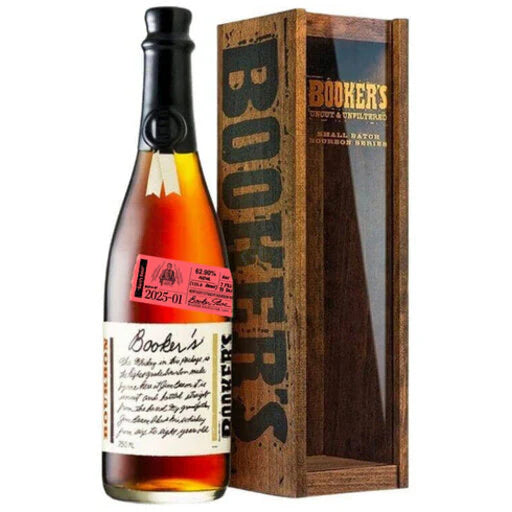 ブッカーズ　Booker's Bourbon 750ML バッチ2025-01E 2025 Booker's Barry's Batch 2025-01 Kentucky Straight Bourbon
