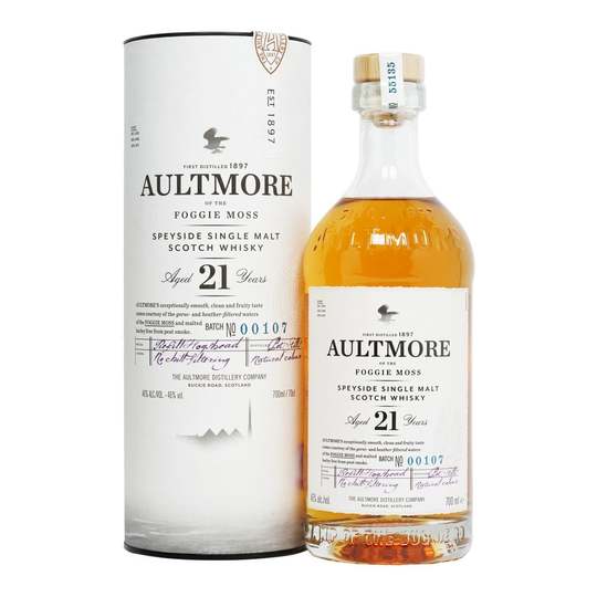 Aultmore of the Foggie Moss 21 Year Old Single Malt Scotch Whisky 750ml