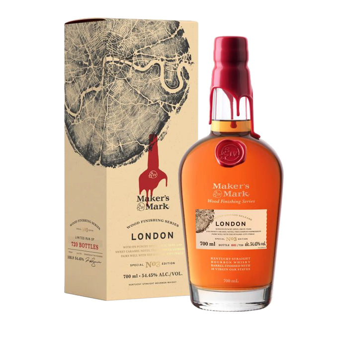 Maker's Mark Wood Finishing Series London No. 3 Limited Edition Kentucky Straight Bourbon Whisky 700ml
