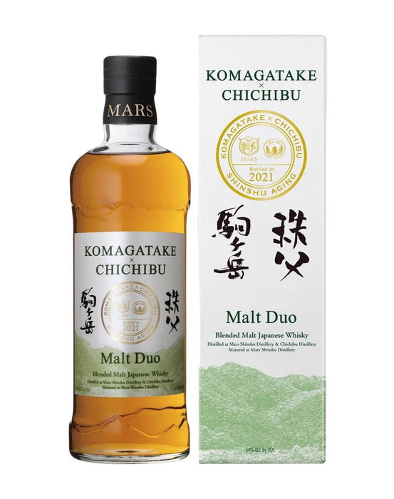 Mars Komagatake & Chichibu Malt Duo Blended Malt Whisky 700ml