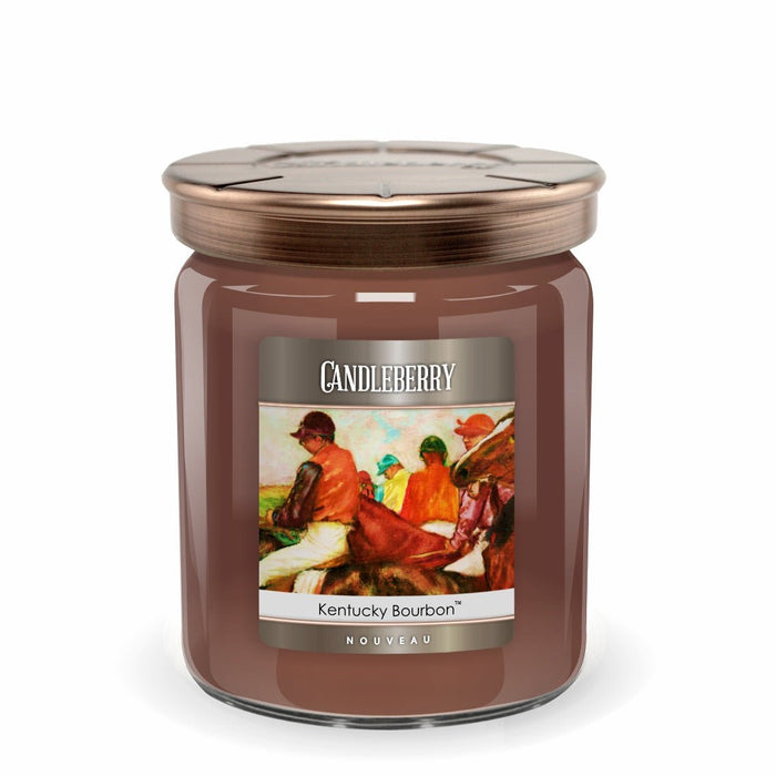 NOUVEAU™ - Kentucky Bourbon™, 3 - Wick, Candy Jar Candle (Collective)