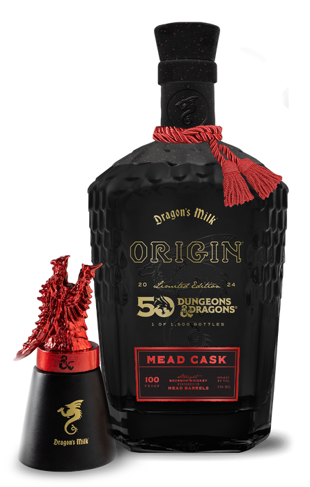 New Holland Brewing Dragon's Milk X Dungeon & Dragons Origin Mead Cask Finish Bourbon Whiskey 750ml