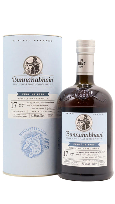 Bunnahabhain 17 Year Old Moine Triple Cask Finish Scotch Whisky 750ml