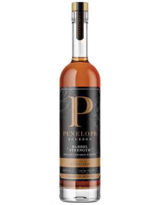 Penelope Toasted Series Barrel Strength Straight Bourbon Whiskey 750ml