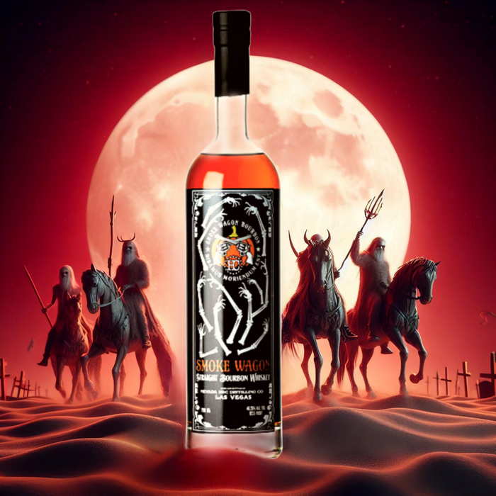 2022 Smoke Wagon Halloween Edition Small Batch Straight Bourbon Whiskey 750ml