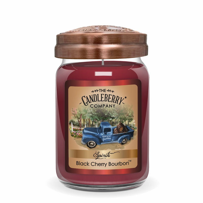 SPIRITS - Black Cherry Bourbon™, Large Jar Candle (Collective)