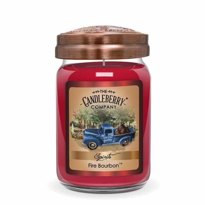 SPIRITS - Fire Bourbon™, Large Jar Candle (Collective)