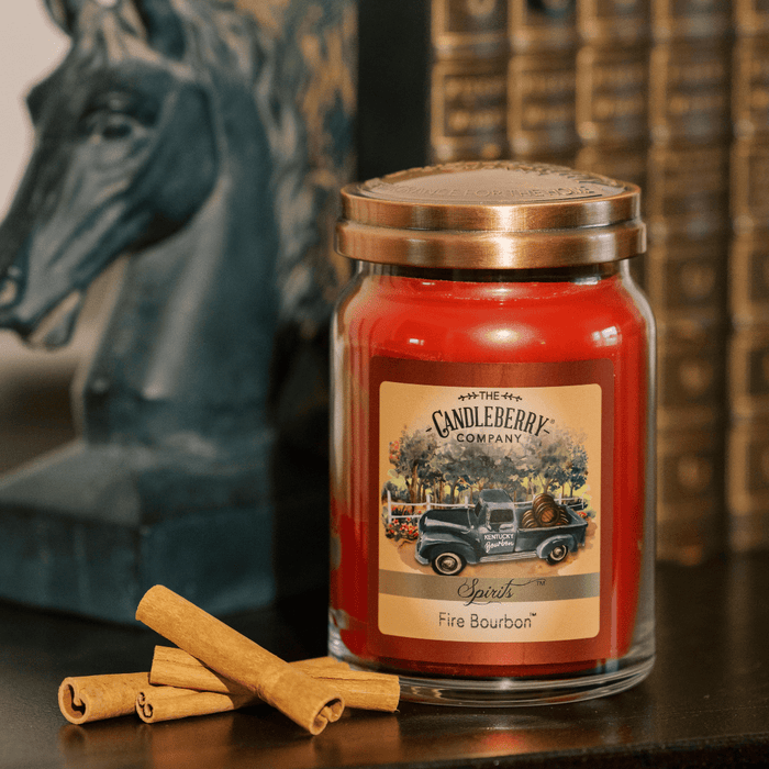 SPIRITS - Fire Bourbon™, Large Jar Candle (Collective)