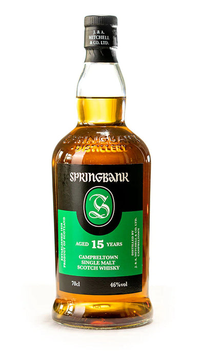 Springbank 15 Year Old Single Malt Scotch Whisky 750ml