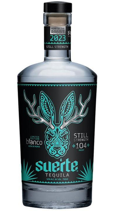 Suerte Blanco Still Strength Tequila 750ml