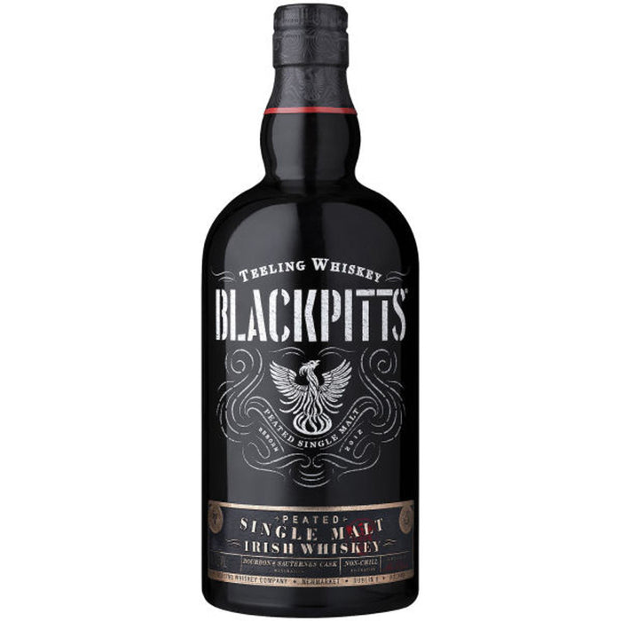 Teeling Blackpitts Peated Single Malt Irish Whiskey 750ml