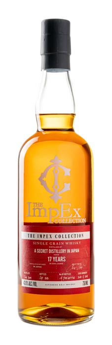 The Impex Collection 17 Year Old Single Grain Japanese Whisky 750ml