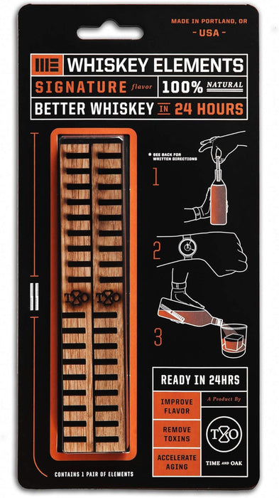 Time and Oak Signature Whiskey Elements, Set of 2