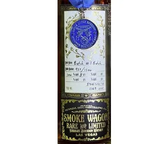 Smoke Wagon Rare and Limited Batch No.1 8 Year Old Straight Bourbon Whiskey
