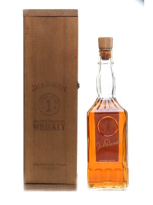 Jack Daniel's Barrelhouse 1 Batch B 001 In Original Wooden Case Tennessee Whiskey 750ml