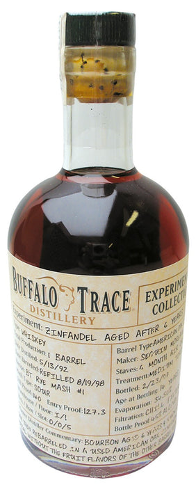 Buffalo Trace Experimental Collection Zinfandel Aged After 6 Years 375ml