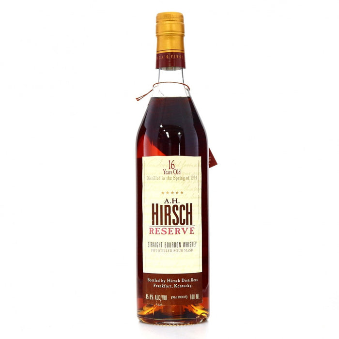 A.H. Hirsch Reserve 16 Year Old 1974 Straight Bourbon Whiskey 700ml