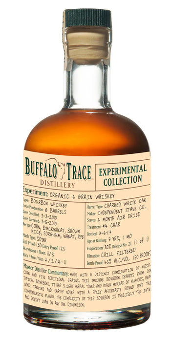 Buffalo Trace Experimental Collection Organic 6 Grain Whiskey 375ml