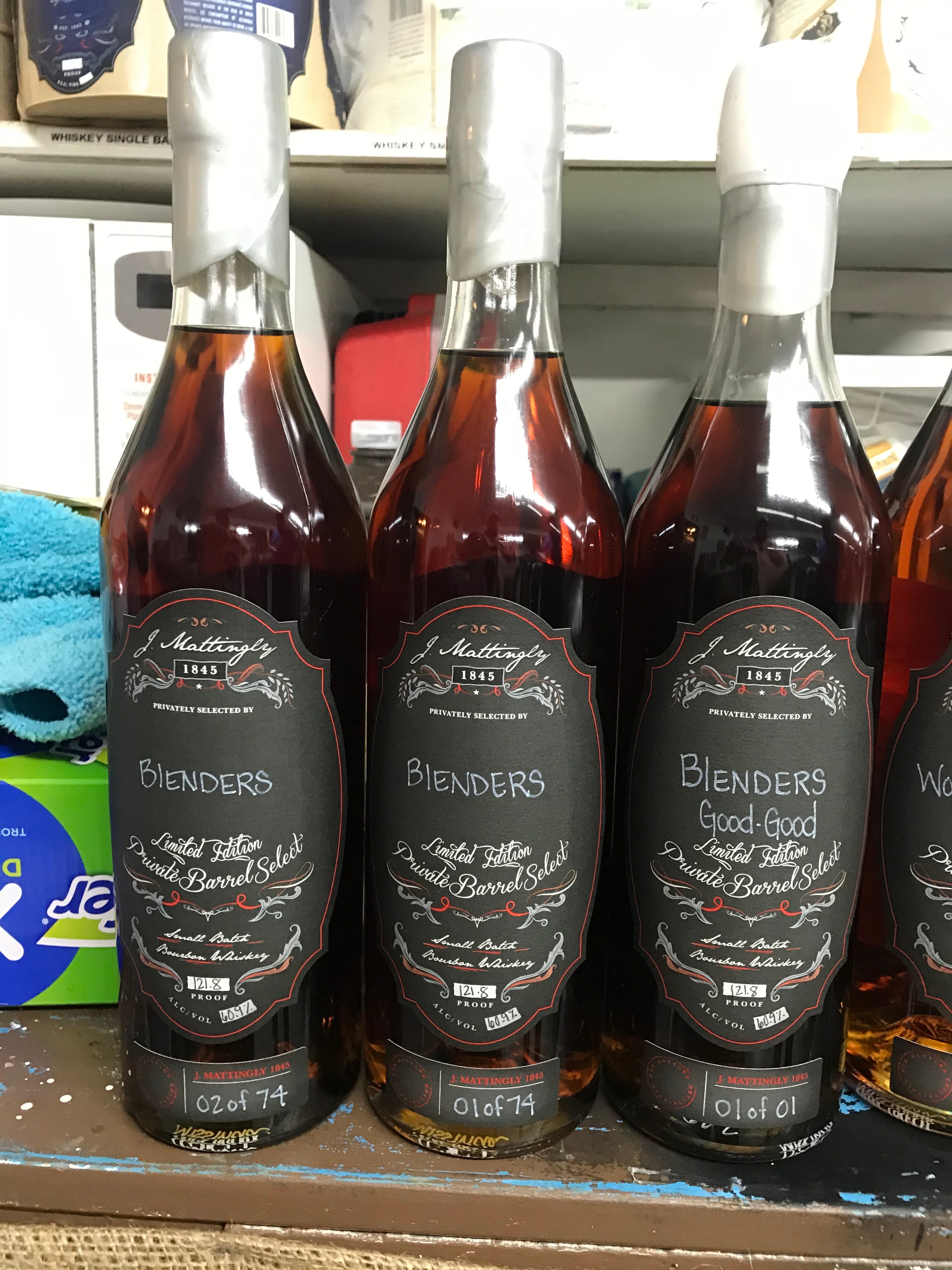 J. Mattingly 1845 Blenders Limited Edition Private Barrel Select
