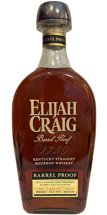 Elijah Craig Barrel Proof Bourbon Batch B522