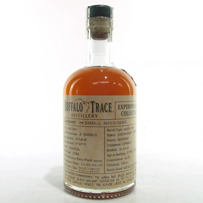 Buffalo Trace Experimental Collection 1991 Barrels Rediscovered 375ml
